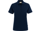 Damen-Poloshirt Classic Gr. L, tinte - 100% Baumwolle, 200 g/m²