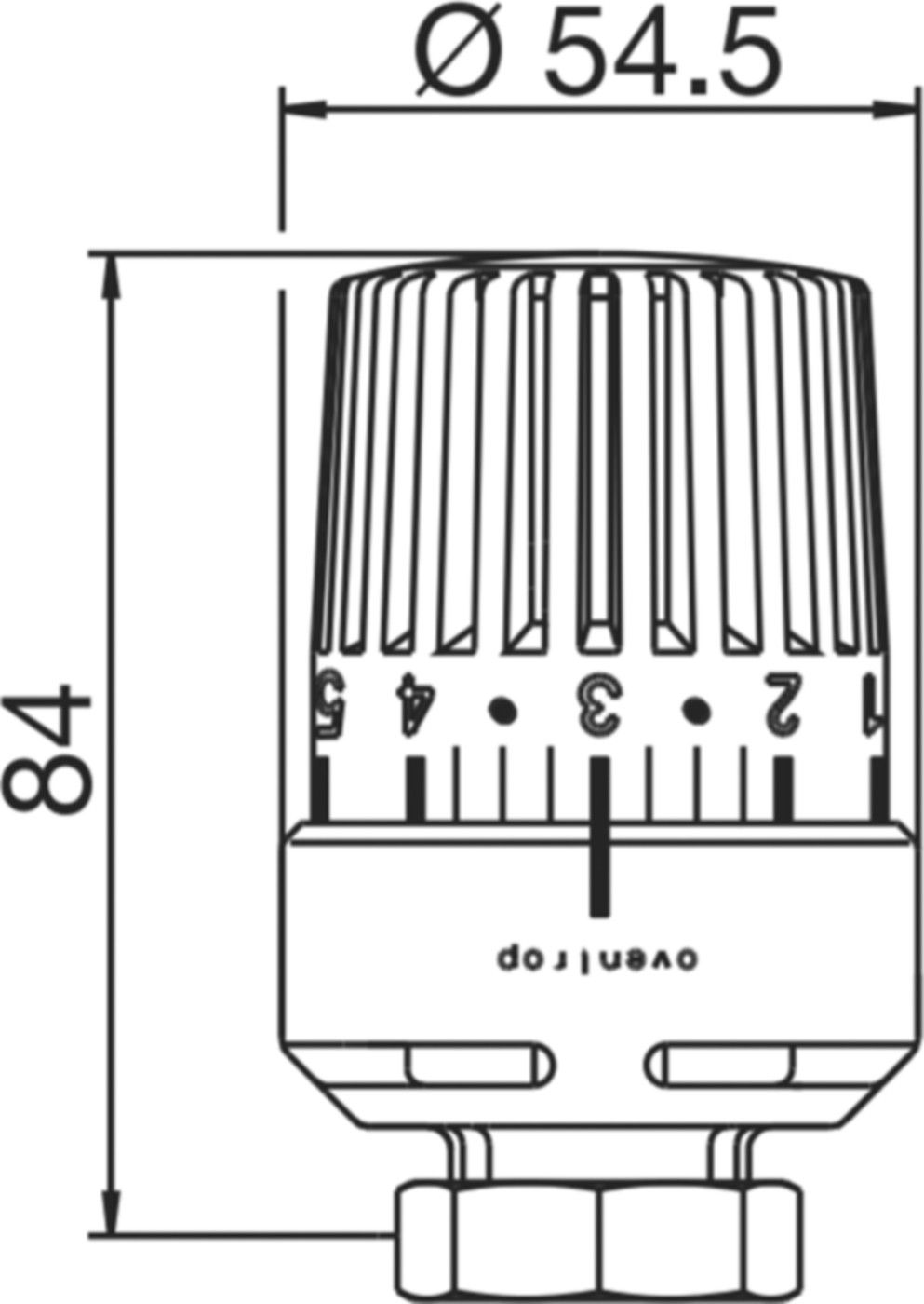 Thermostatfühler OVENTROP Uni LH - "UNI LH"  und "UNI LD"