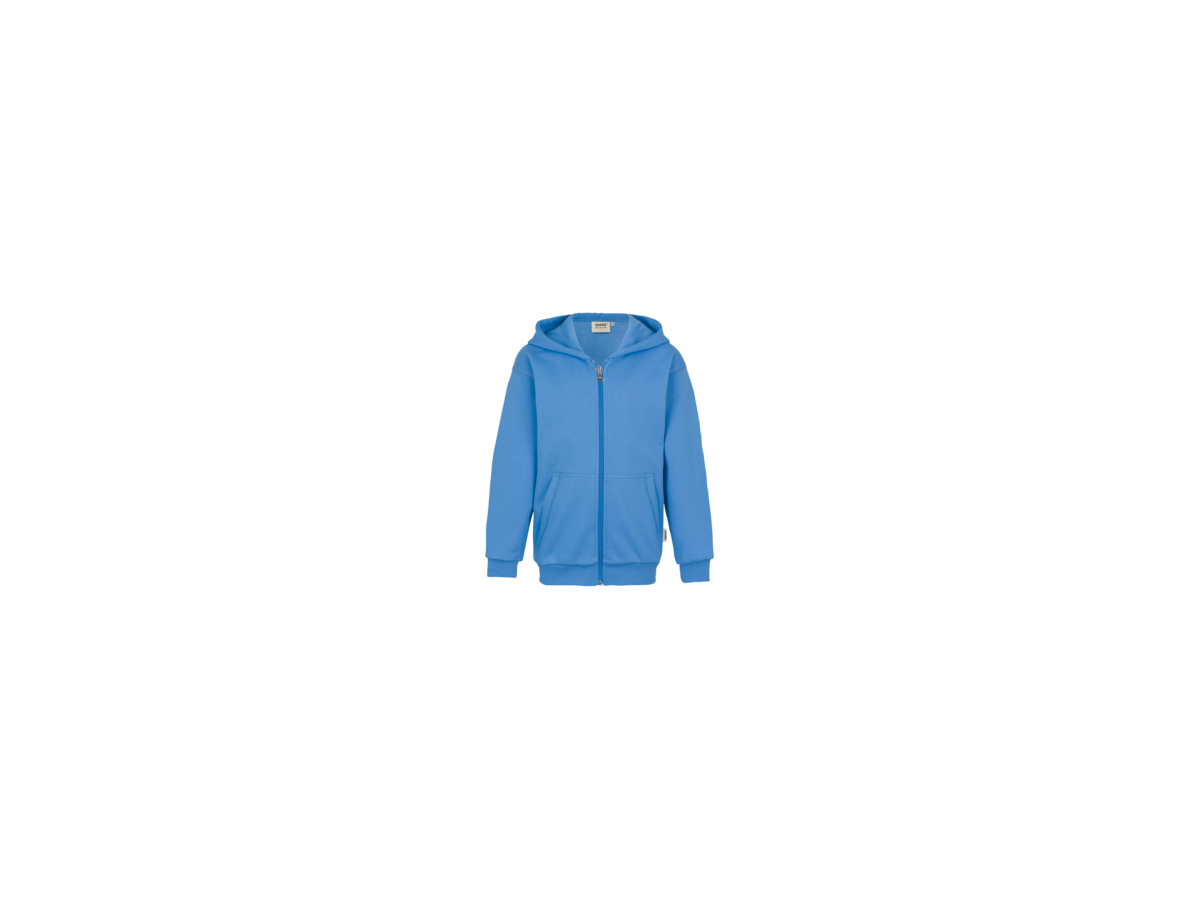 Kids-KapuzenSw.Ja. Prem. 116 malibublau - 70% Baumwolle, 30% Polyester, 300 g/m²
