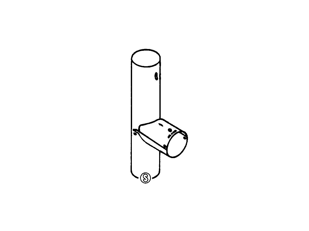 Wasserfalle komb. Uginox 100 mm