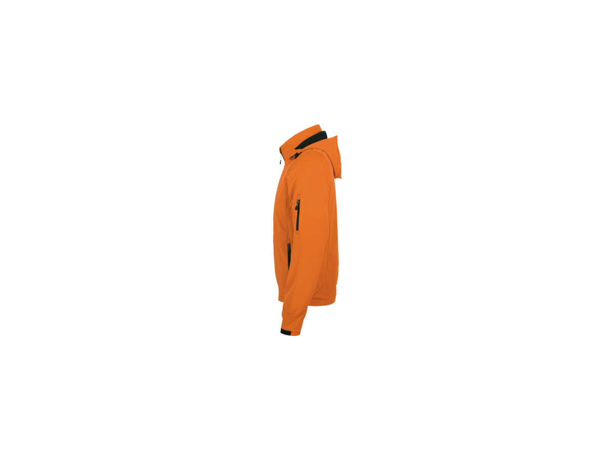Softshelljacke Ontario Gr. L, orange - 100% Polyester