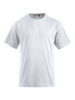 CLIQUE CLASSIC-T, Kurzarm, Gr. 2XL - weiss, unisex, Rundhals, 100% Baumwolle