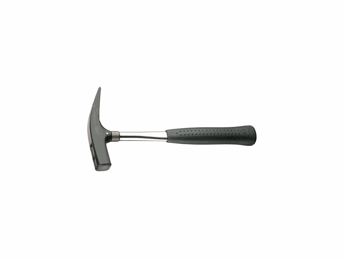 Latthammer 600g mit und ohne Magnet - mit Nagelhalter und Stahlrohrstiel