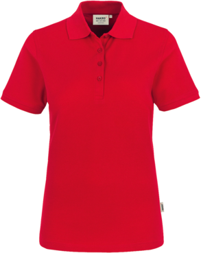 Damen-Poloshirt Classic Gr. XS, rot - 100% Baumwolle, 200 g/m²