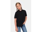 Hakro Kinder Poloshirt Gr. 122/128 - schwarz