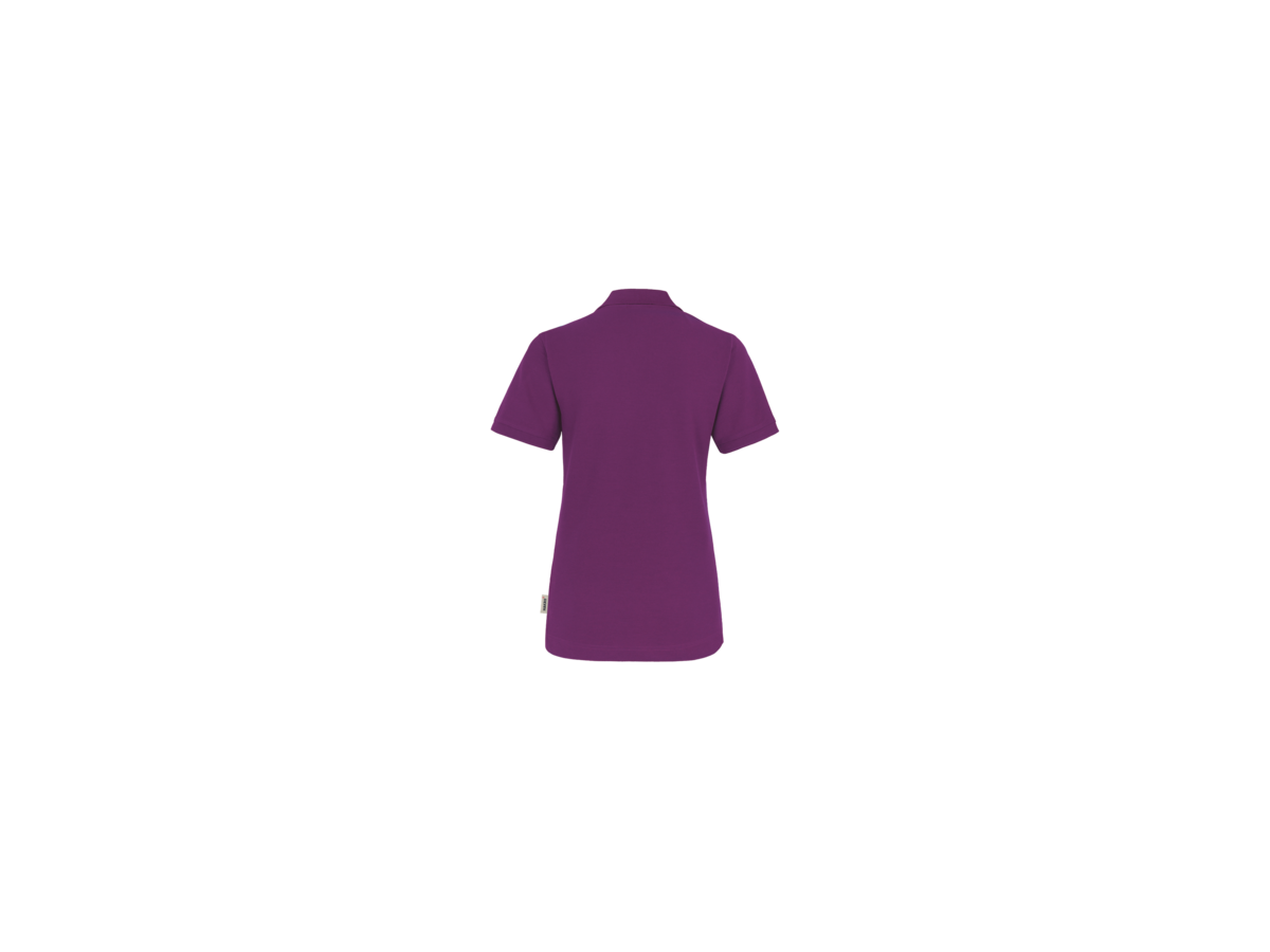 Damen-Poloshirt Perf. Gr. 4XL, aubergine - 50% Baumwolle, 50% Polyester, 200 g/m²