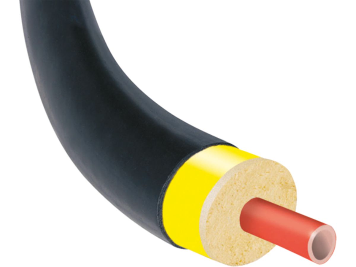 Fernwärmeleitungen ALLOTHERM Isopex - Einzelrohr verstärkt, Heizung