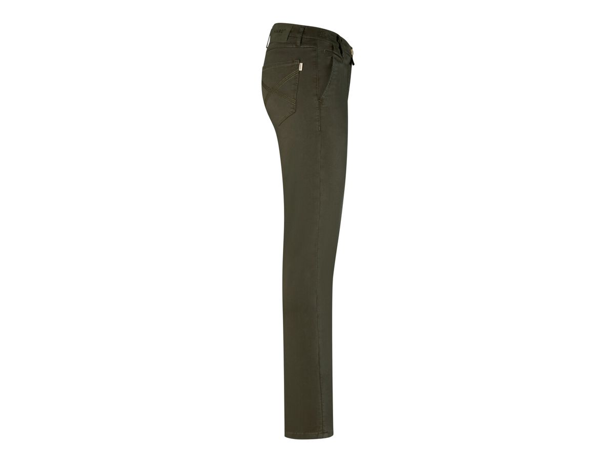 Damen Chinohose X-Stretch, Gr. XL - olive, 98% CO / 2% Elasthan