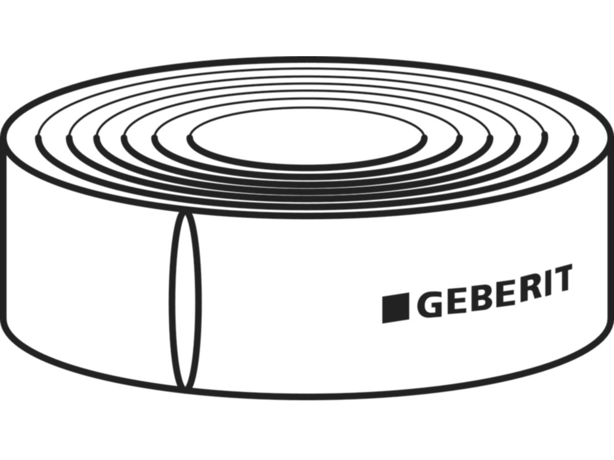 Geberit-Silent Dämmschlauch 110 - Rolle à 15m (Eingabe in m)