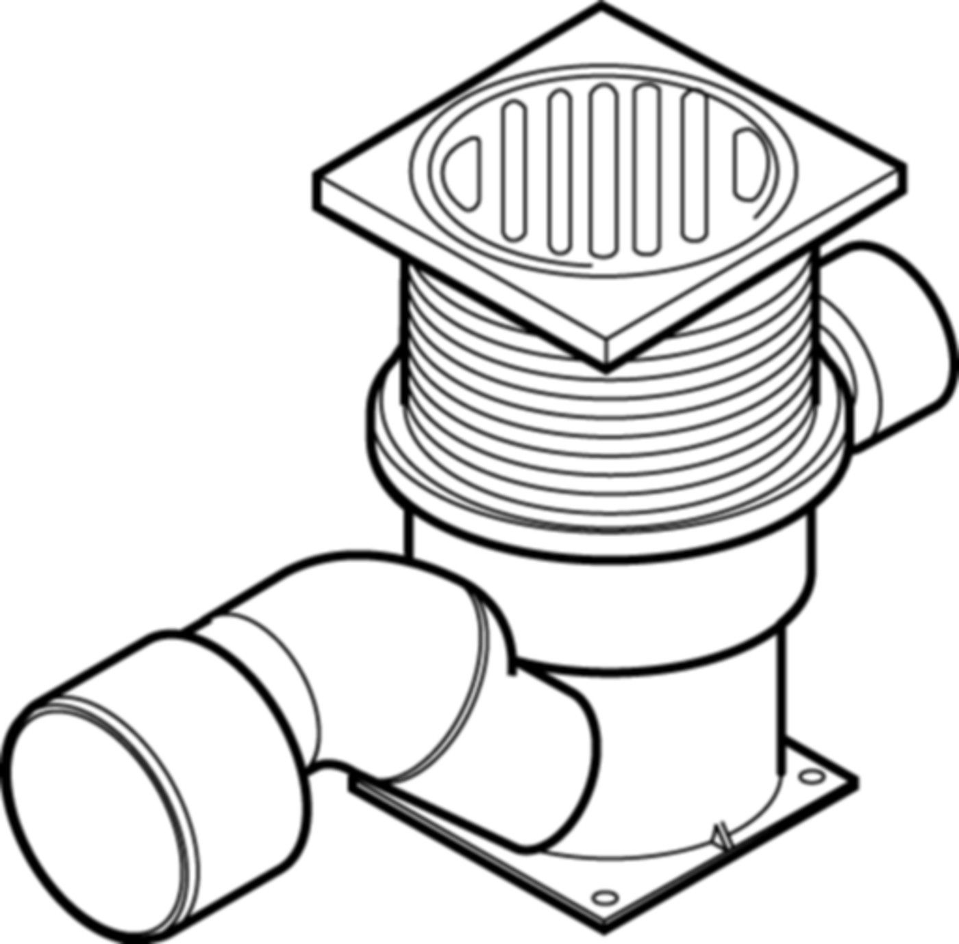 Geberit Bodenablauf VARINO