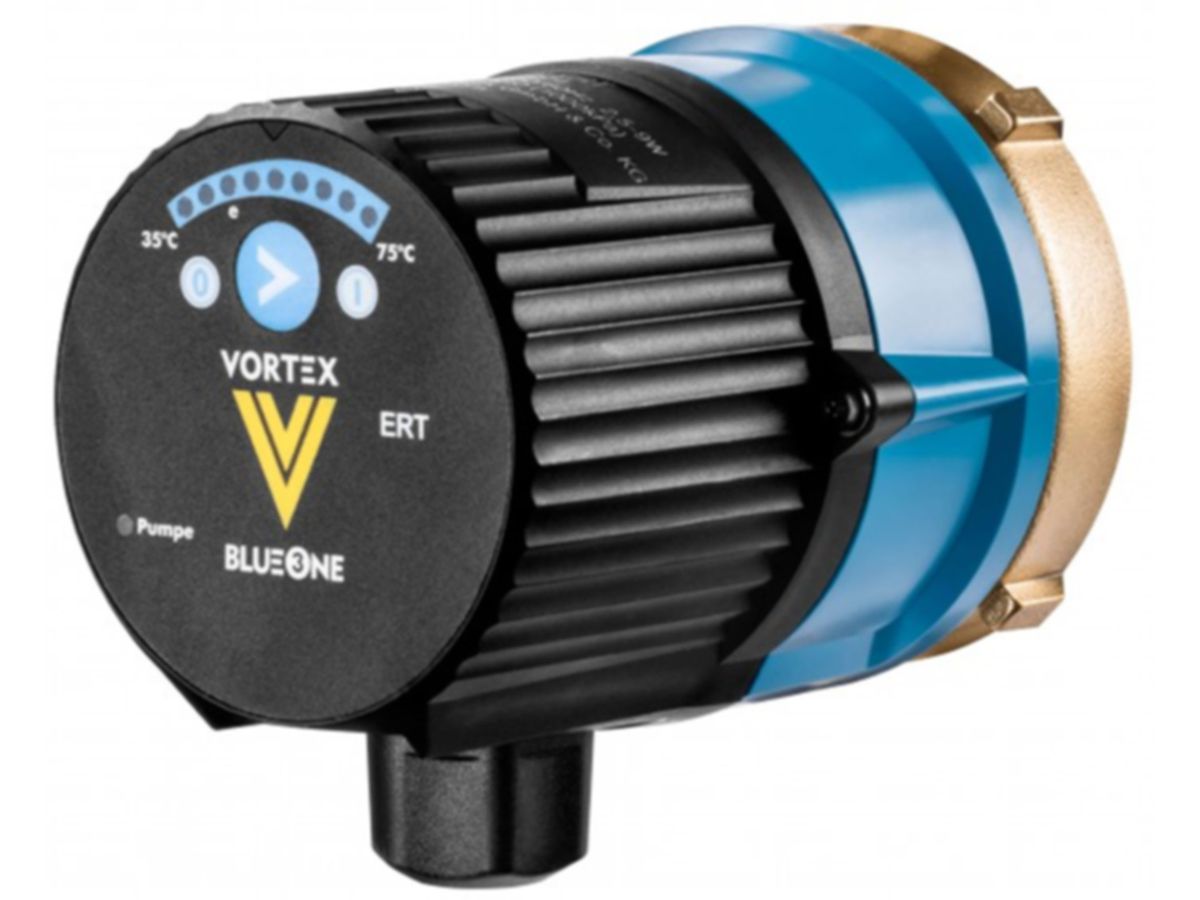 Motor mit Thermostat AW Vortex - BlueOne MO BWO 155 ERT, regelbar 35-75°C