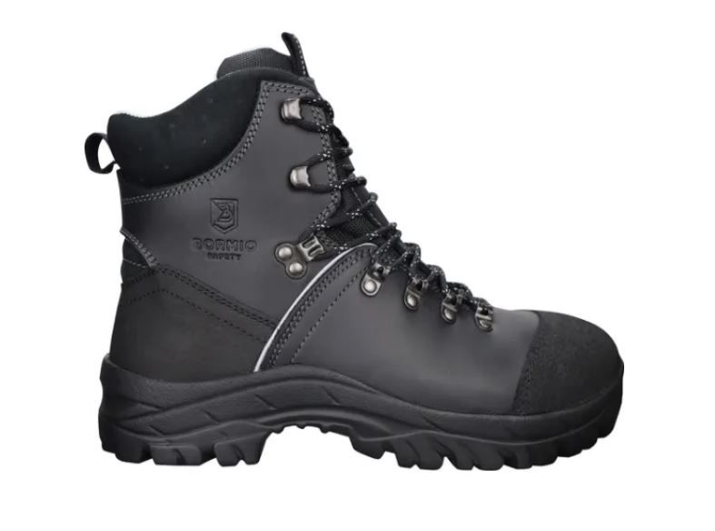 Bormio Sicherheisschuh SAS schwarz - EN ISO 20345-1:2004 S3 / Grössen 38-47