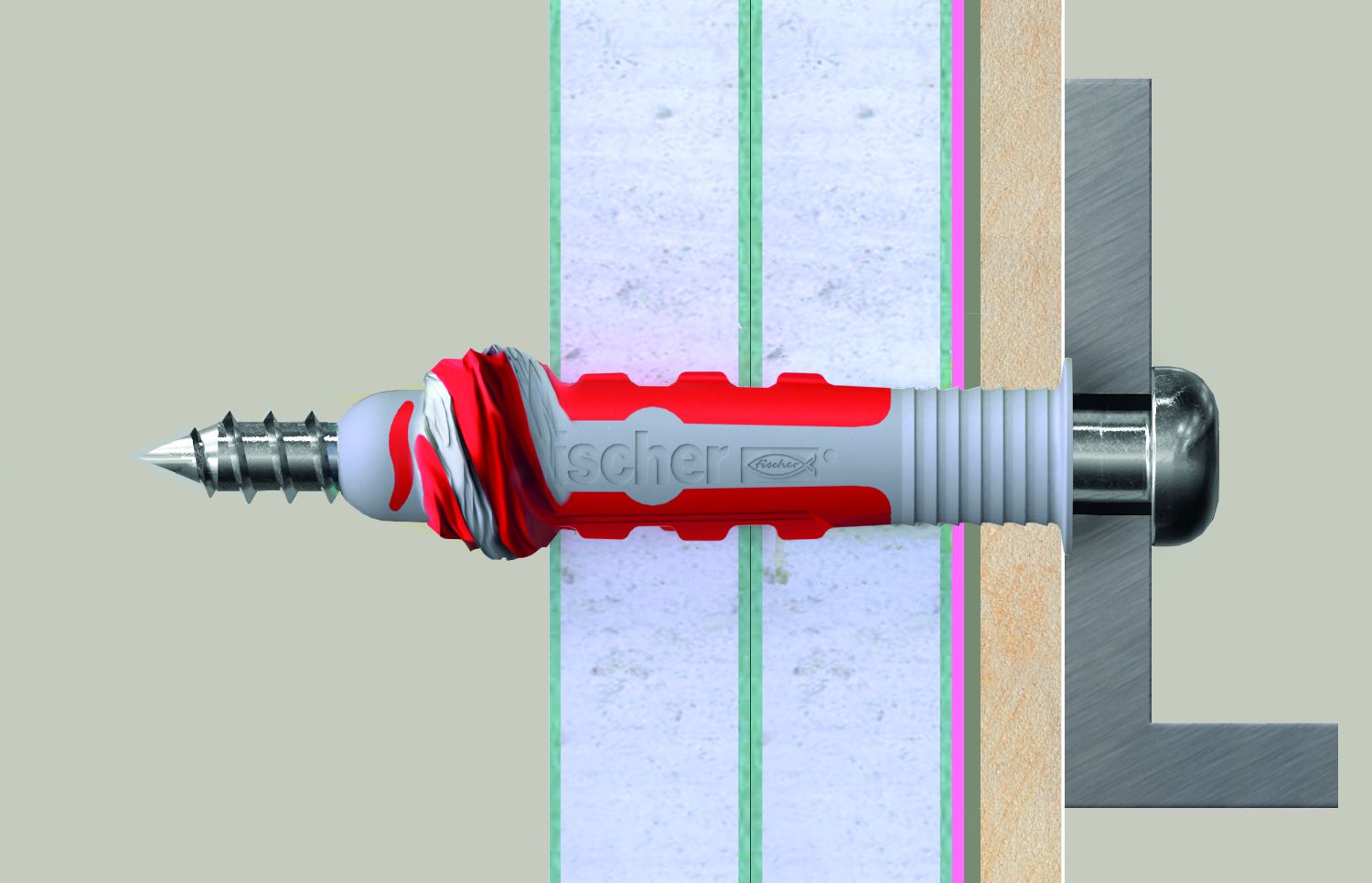 Dübel DuoSeal - Der abdichtende Dübel für im Nassbereich