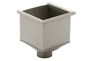 Rinnenkasten 180/100 o/Stern CrNi-Matt - "PICCOLO" Wulst 3-Seitig