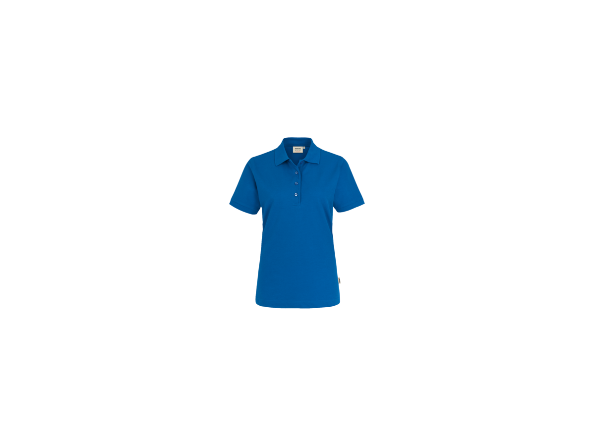 Damen-Poloshirt Perf. Gr. 6XL, royalblau - 50% Baumwolle, 50% Polyester, 200 g/m²