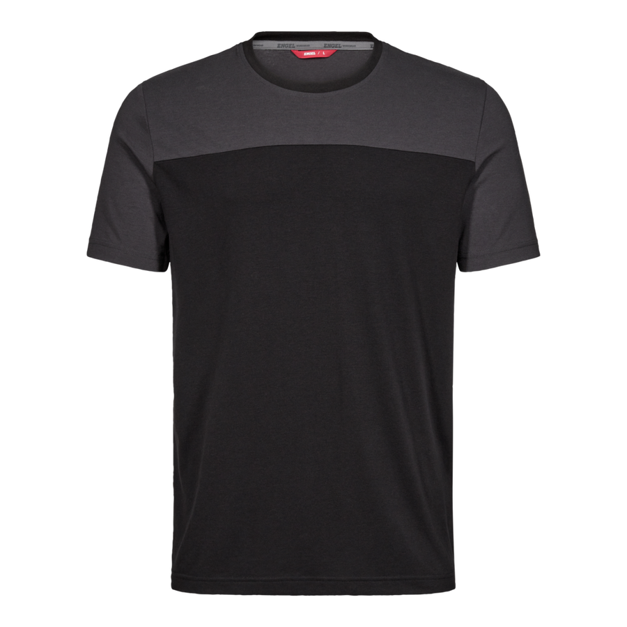 ENTIRE Herren T-Shirt ENGEL - dehnbares Material für komf.Bew.Freiheit