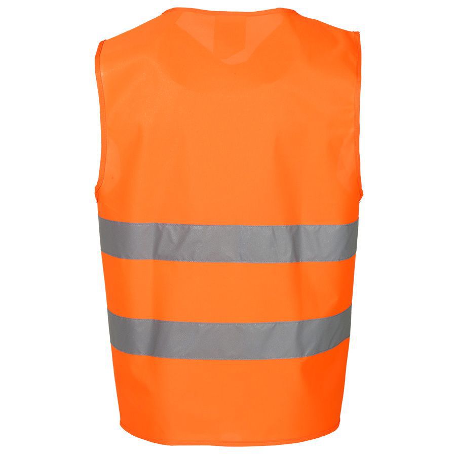 Warnweste aus Mischgewebe, Reflexstr. L - leuchtorange, EN 471