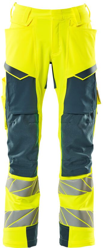 Hose mit Knietaschen, Strech - 88% PES / 12% EOL, 275 g/m2