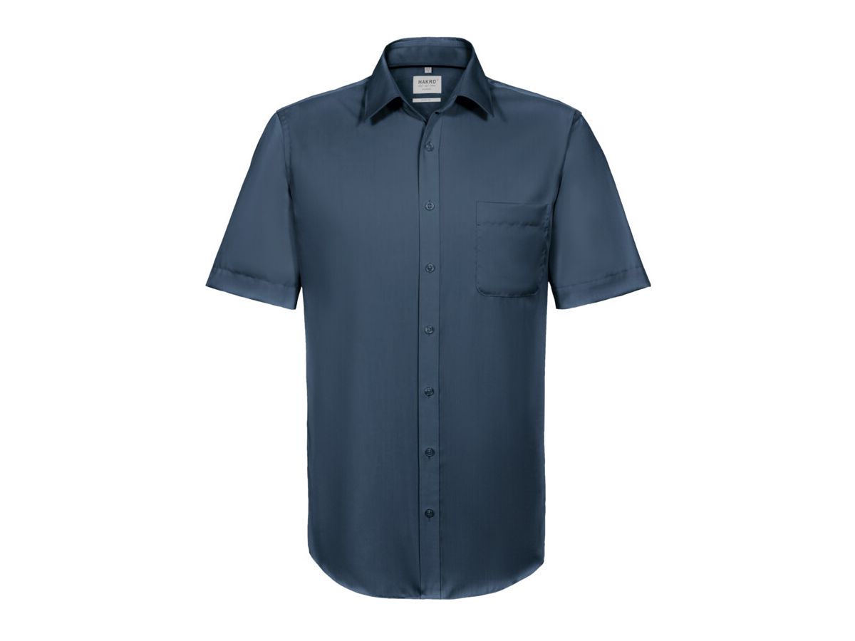 Hemd Business Comfort 1/2-Arm, Gr. 6XL - marine