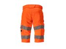 Shorts lang, Stretch Zones, Gr. C46 - Farbe: Hi-vis orange, 70% PES/30% Baumw.