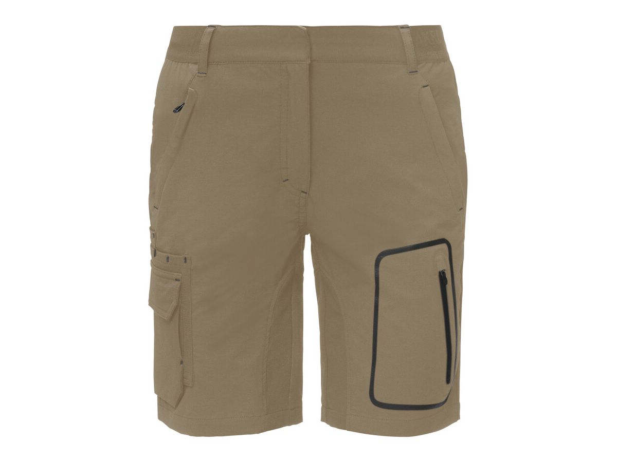 Damen Activeshorts, Gr. XS - khaki