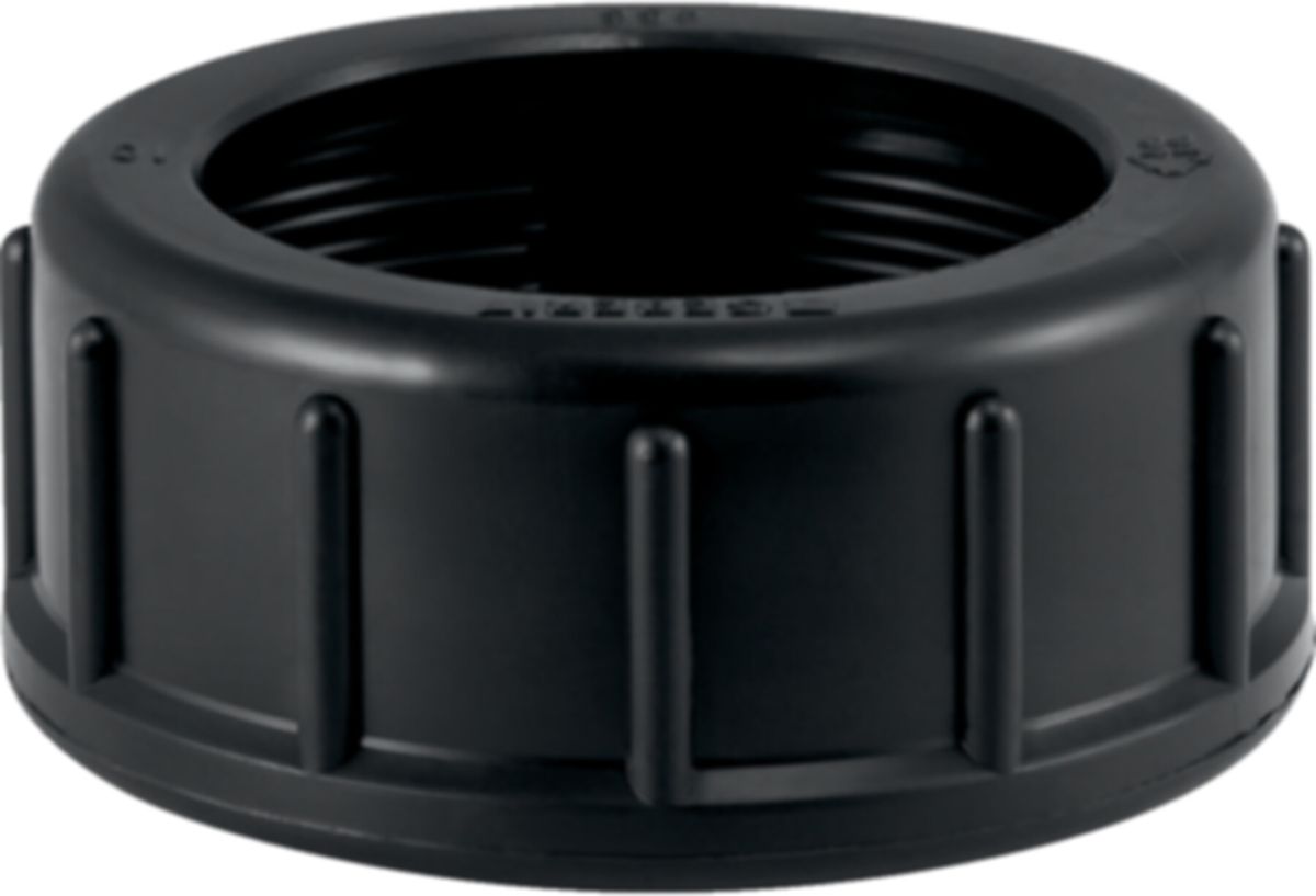 Geberit PE Stutzen mit Verschlusskappe - kurz