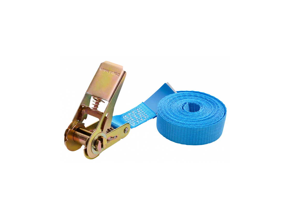 Spanngurt SPANSET blau mit Ratsche - 5 m x 25 mm