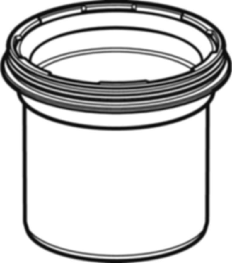 Geberit Verlängerungsstück - für Bodeneinlauf VARINO