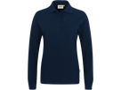 Damen-Longsleeve-Polosh. Perf. 4XL tinte - 50% Baumwolle, 50% Polyester, 220 g/m²