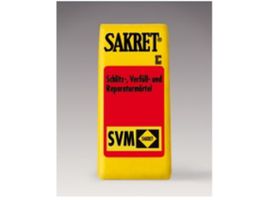 Sakret Schlitz- und Verfüllmörtel SVM - 25 kg/Sack