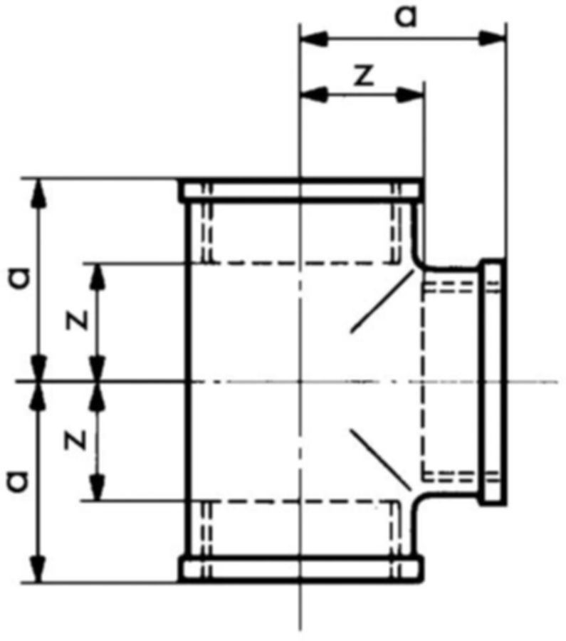 T-Stücke +GF+ Serie 8000
