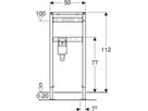 Geberit Duofix Waschmaschinen-Element - Typ 112