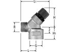 Membran-Sicherheitsventil Nr. 13002 - mit speziellen Druckeinstellungen