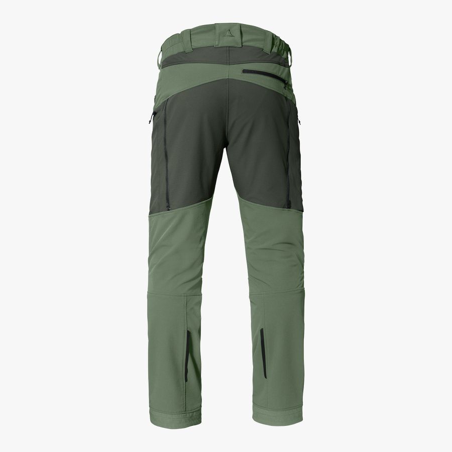 Arbeitshose Herren grün Gr. 50 - 92%Nylon 8%Elasthan