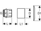 Duofix-Messkapsel Koax 2"