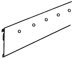 Mab-Deckstreifen Mod.B Aluman - Länge à 2500 mm