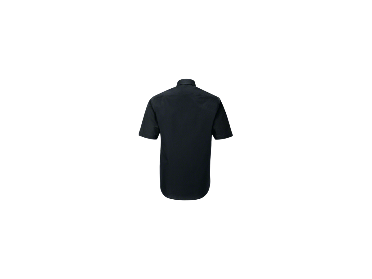 Hemd ½-Arm Performance Gr. L, schwarz - 50% Baumwolle, 50% Polyester, 120 g/m²