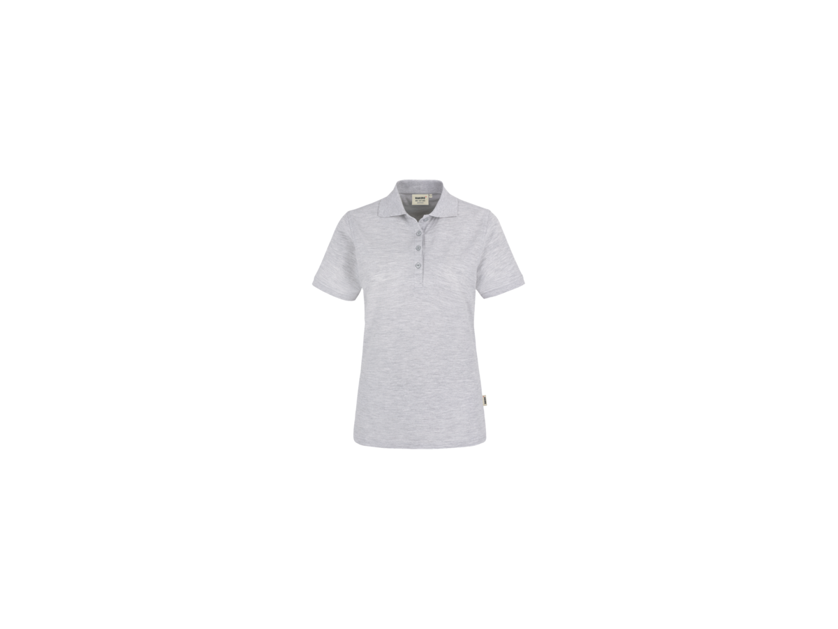 Damen-Poloshirt Classic XL ash meliert - 98% Baumwolle, 2% Viscose, 200 g/m²
