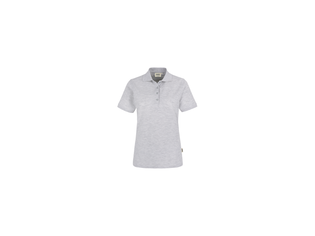 Damen-Poloshirt Classic 3XL ash meliert - 98% Baumwolle, 2% Viscose, 200 g/m²