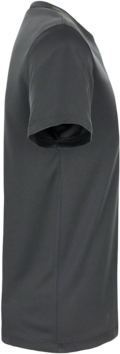 T-Shirt COOLMAX Gr. L, anthrazit - 100% Polyester, 130 g/m²