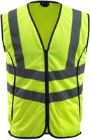 Wingate Warnweste mit Reissverschluss - 100% PES, 120 g/m2