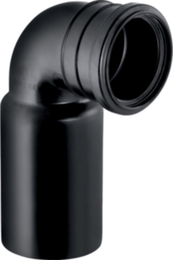 Geberit PE Wandklosett-Bogen 90° - lang