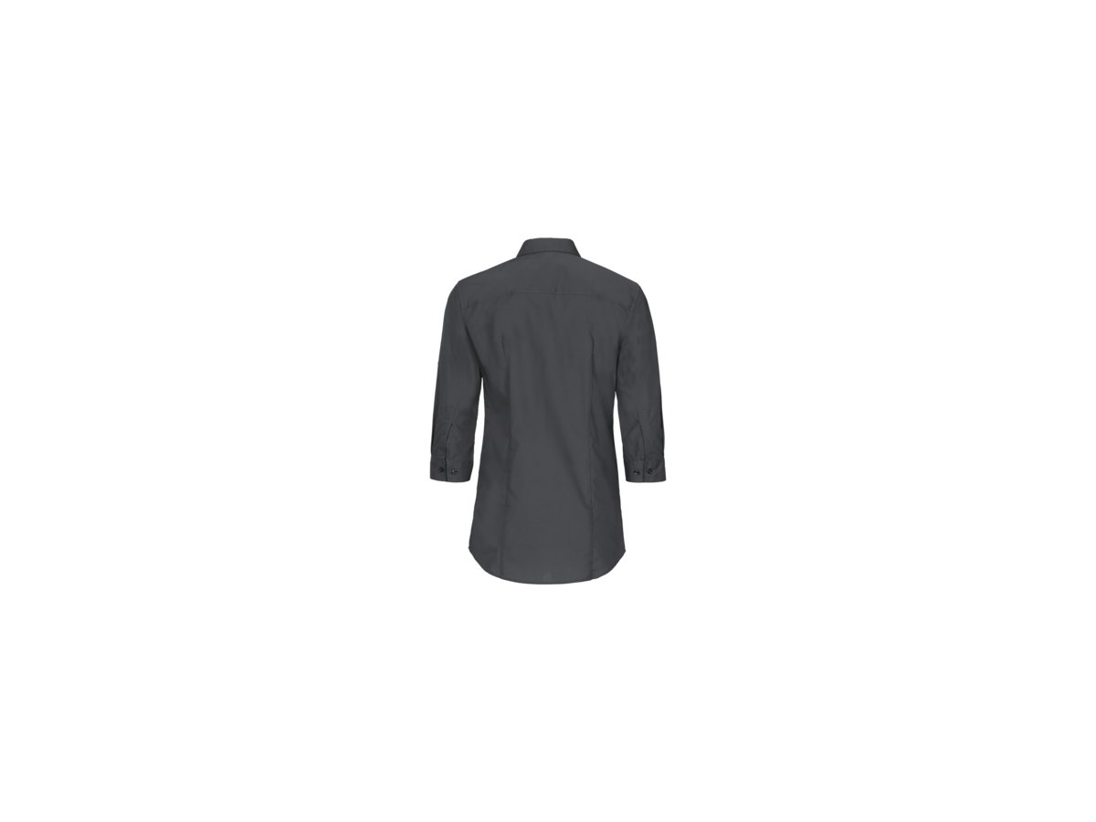 Bluse Vario-¾-Arm Perf. 5XL anthrazit - 50% Baumwolle, 50% Polyester, 120 g/m²