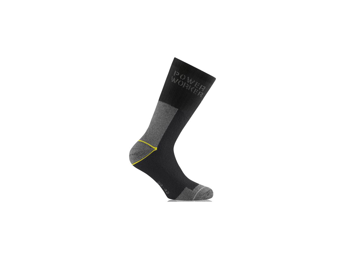 Worker Socken Triopack - schwarz/grau
