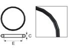 O-Ring EPDM schwarz für C-Stahl - Inox - 76.1 mm