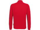 Longsleeve-Poloshirt Perf. Gr. 4XL, rot - 50% Baumwolle, 50% Polyester, 220 g/m²