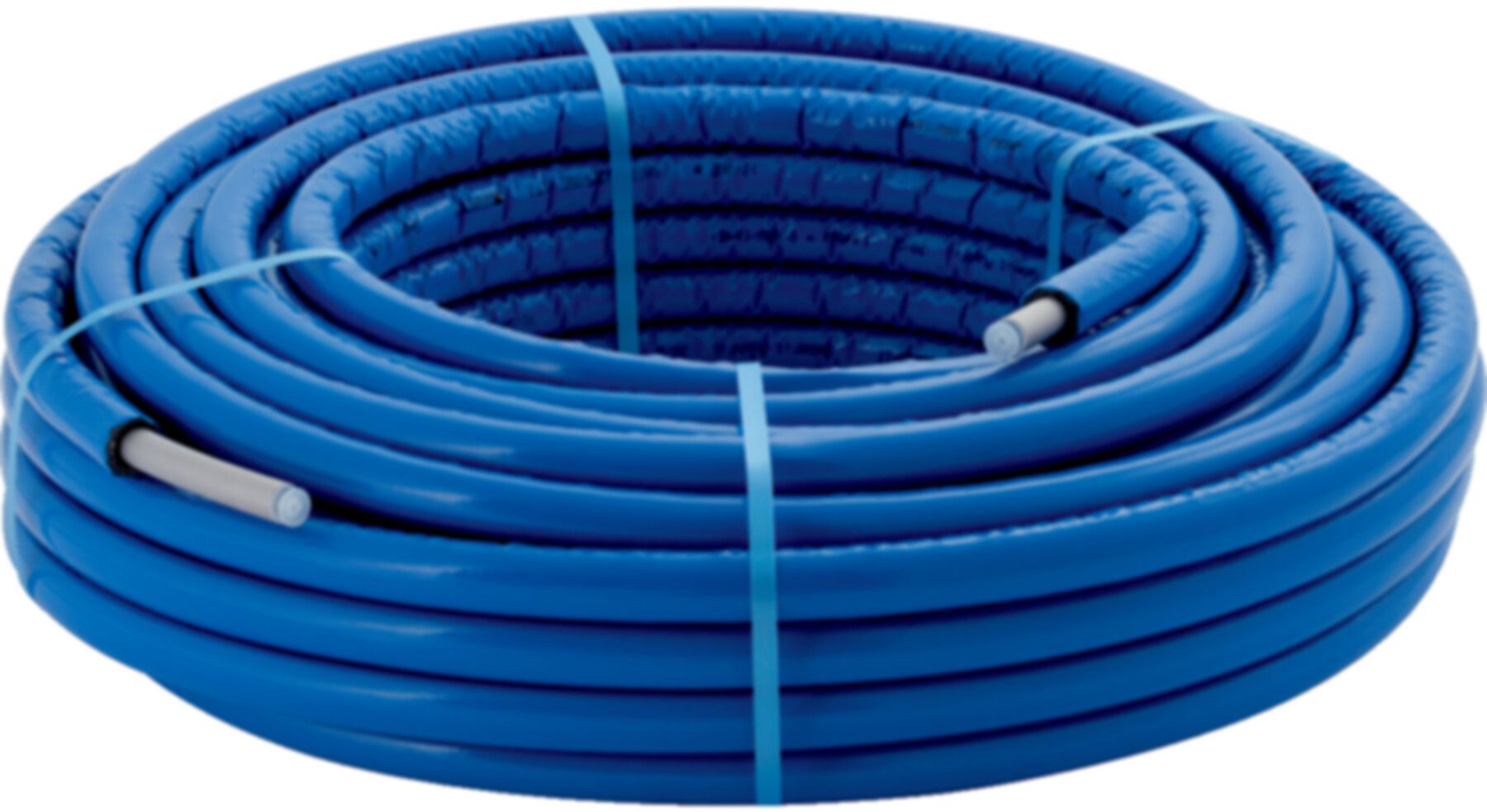 Metallverbundrohre rund vorgedämmt blau - GEBERIT FlowFit/PushFit