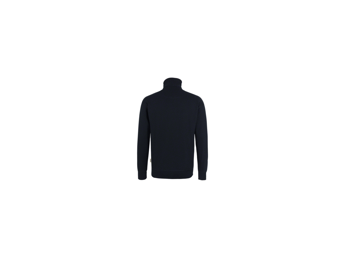 Zip-Sweatshirt Premium Gr. 6XL, schwarz - 70% Baumwolle, 30% Polyester, 300 g/m²
