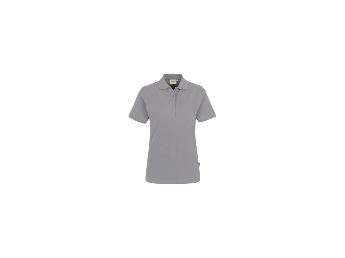 Damen-Poloshirt Classic Gr. XS, titan - 100% Baumwolle