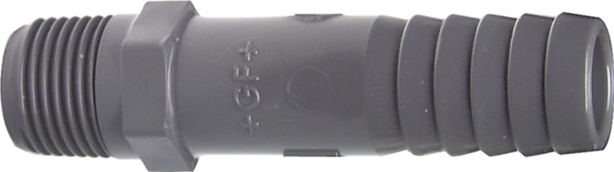 Druckschlauchtülle PVC-U R - mit konischem Rohr AG R